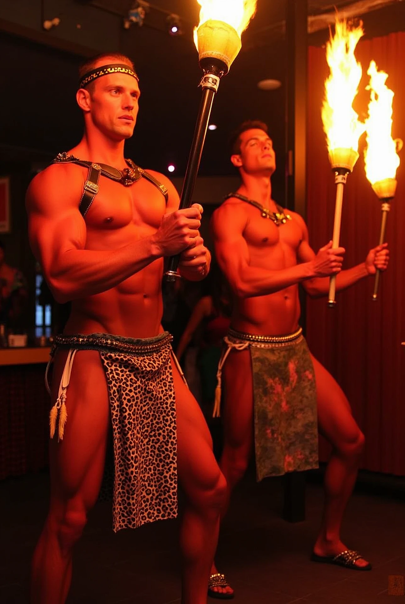 Fire show group