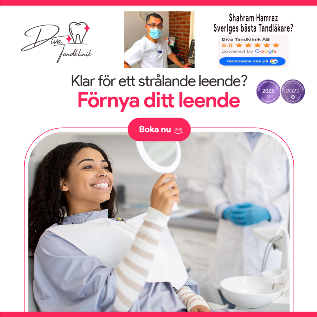 Promotion campaign — DIVA tooth clinique, Gothenburg