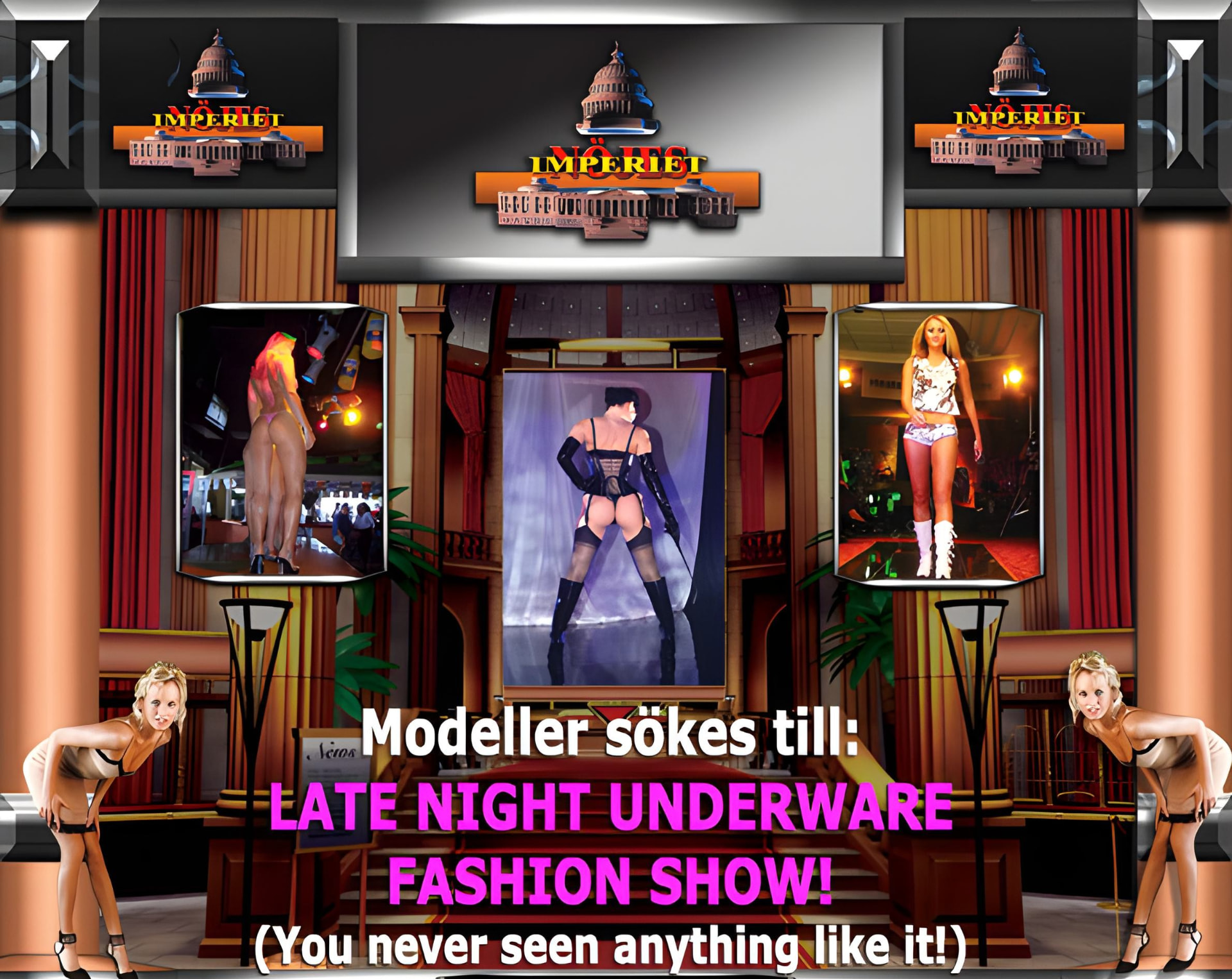 Show, theme party and event production photography by Enchant Medier
